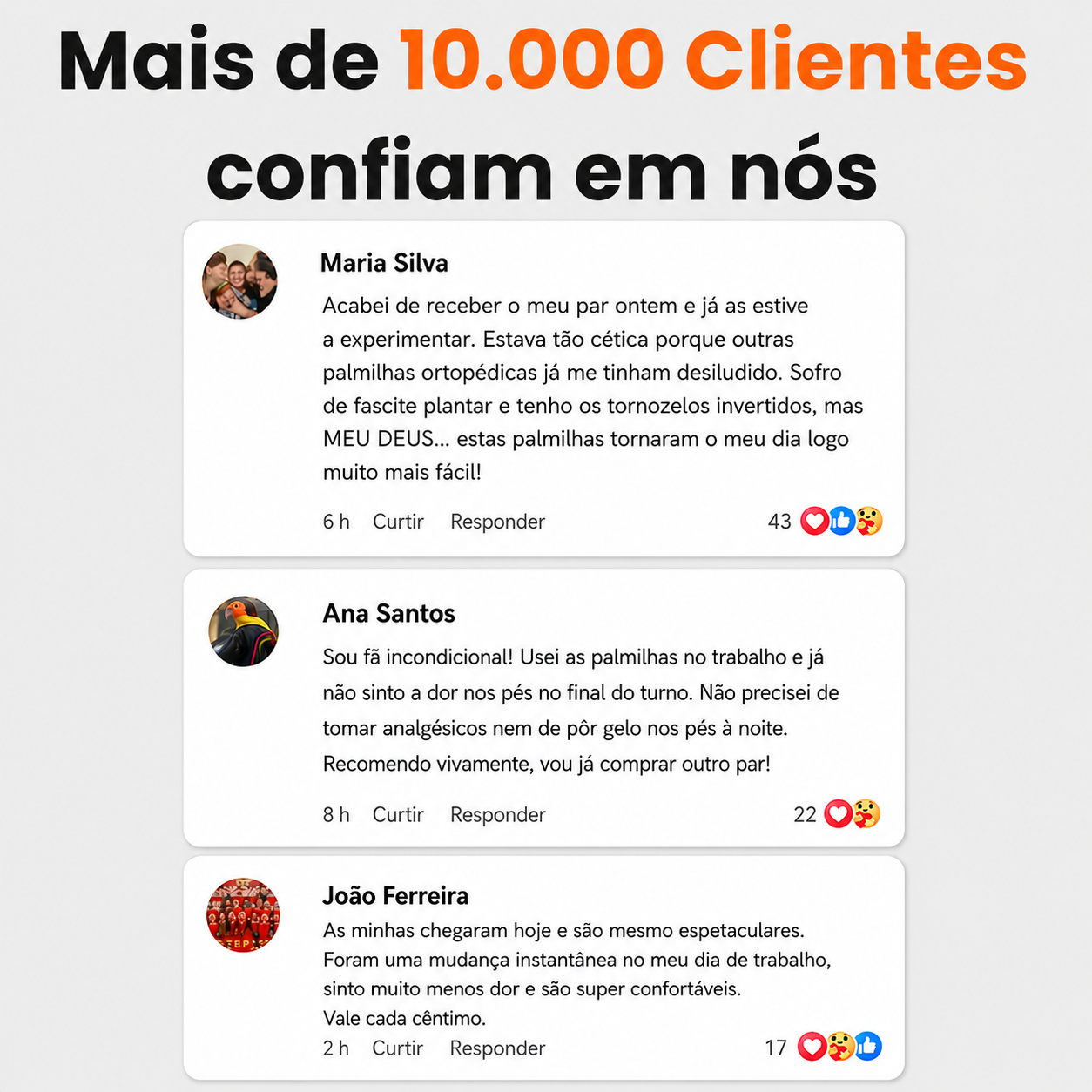 Palmilhas Ortopédicas